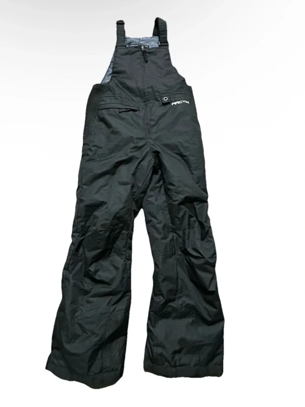 Youth Kids Arctix Black Snowsuit Snow Bib Size Small (6/7)